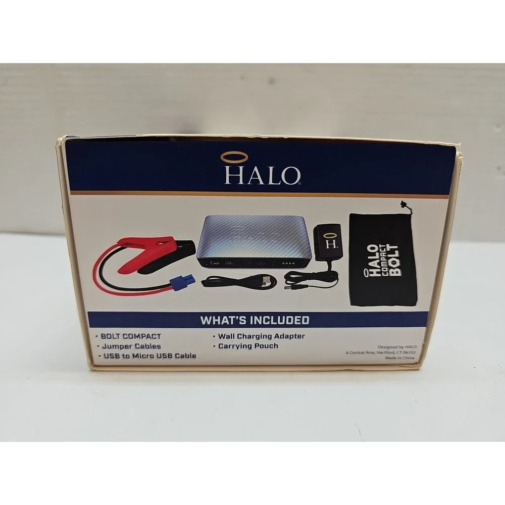 Halo Bolt  ACDC Wireless Portable Car Jump Starter In Rose Gold NEW OPEN BOX